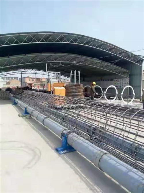 數(shù)控鋼筋籠繞筋機生產
